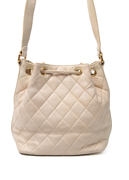 Chanel Bucket Quiltied
