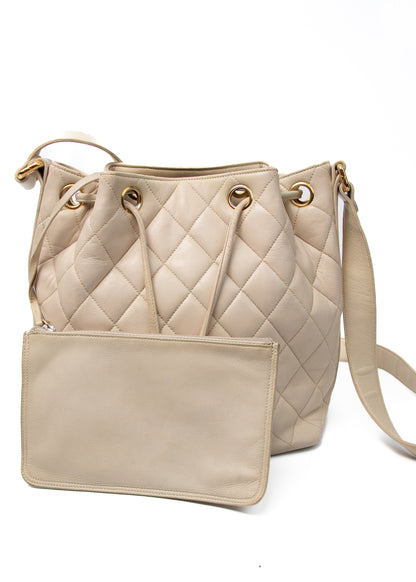 Chanel Bucket Quiltied