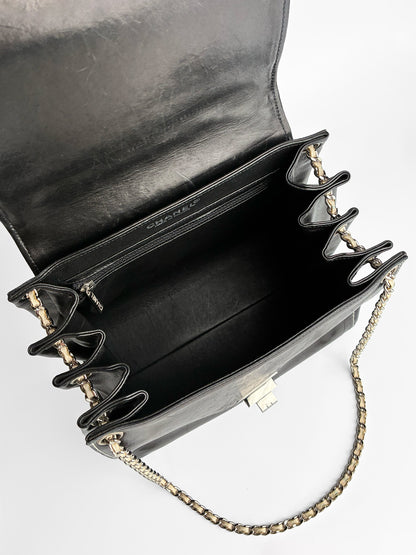 Chanel 2.55 Chocolate Bar Double Chain