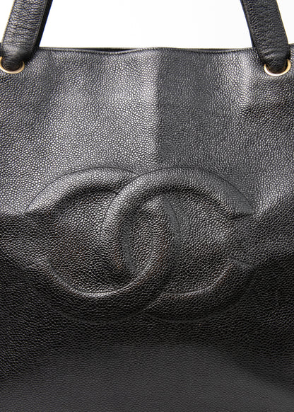 Chanel CC Caviar Tote
