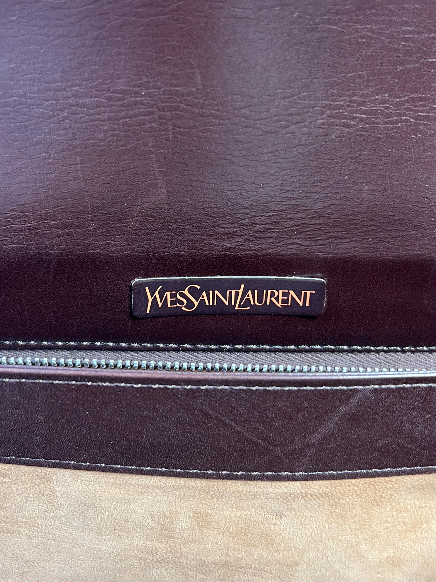 YSL Leather Flap