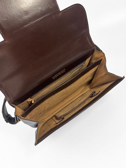 YSL Leather Flap