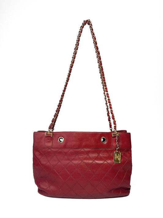 Chanel Quilted Shopping