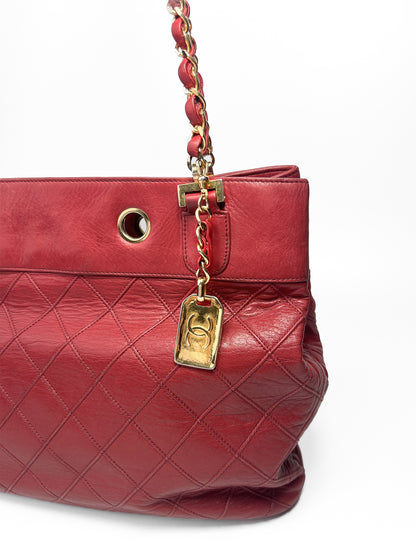 Chanel Quilted Shopping