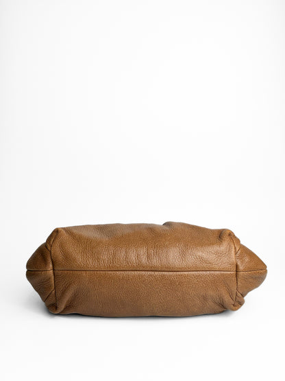 Prada Brown Leather Satchel