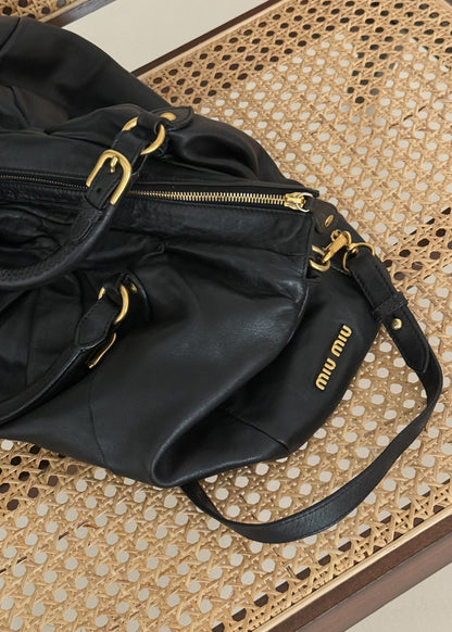 Miu Miu Black Leather