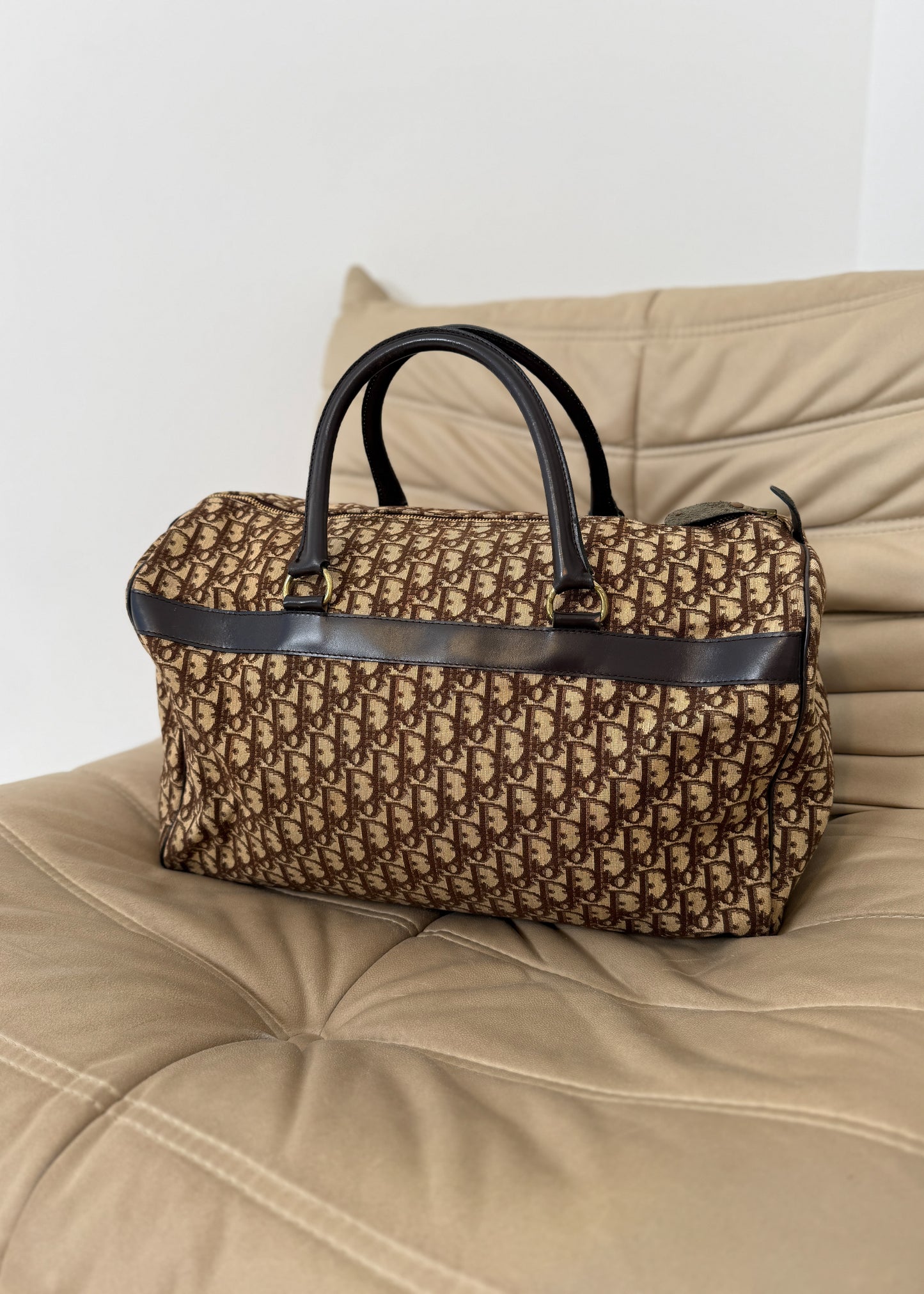 Dior Boston Trotter Brown