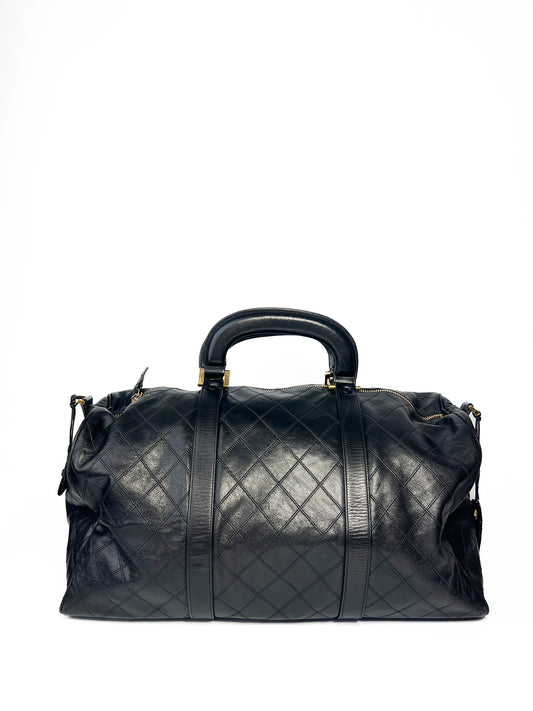 Chanel Quilted lambskin Travel Bag