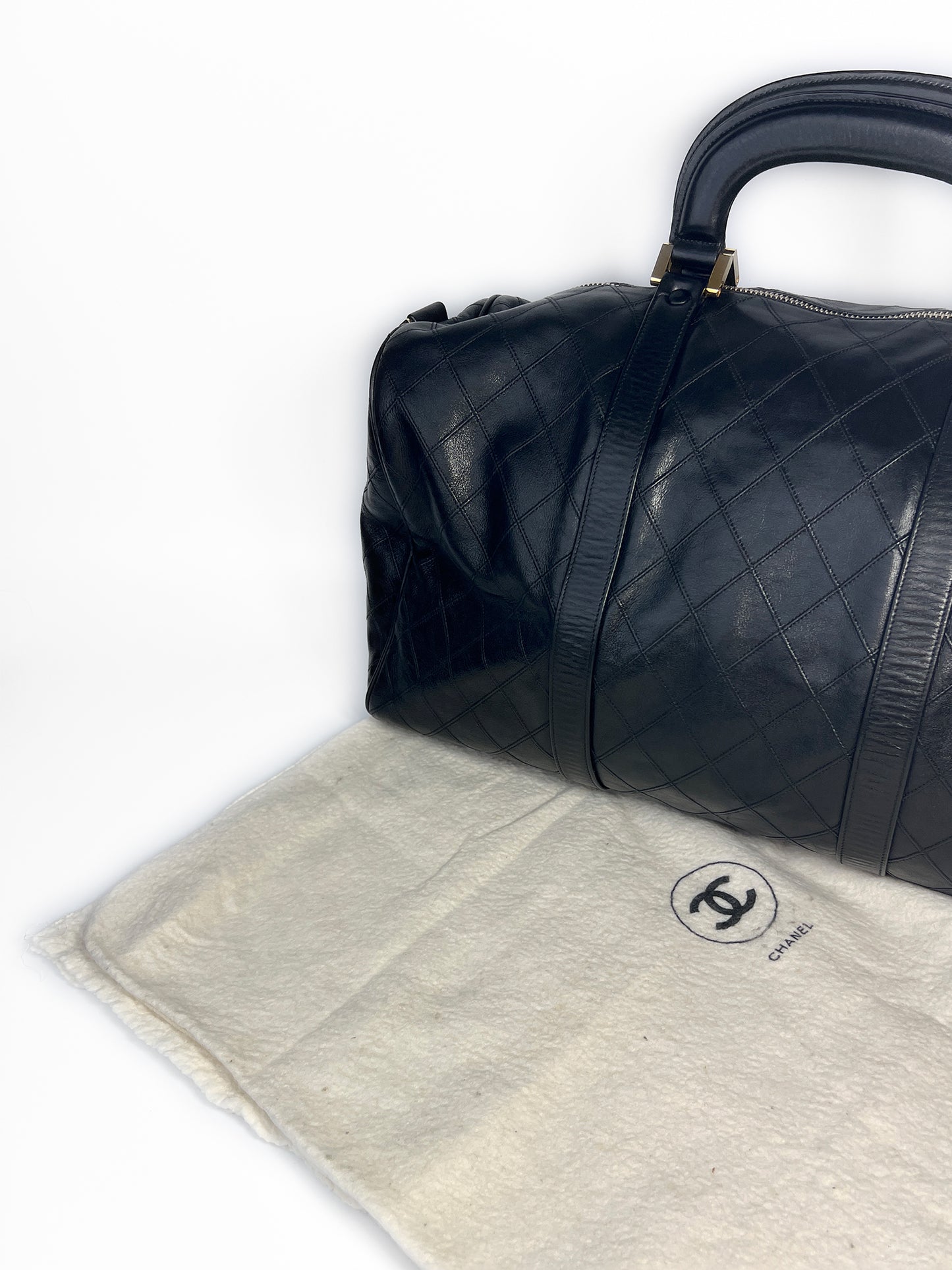 Chanel Quilted lambskin Travel Bag