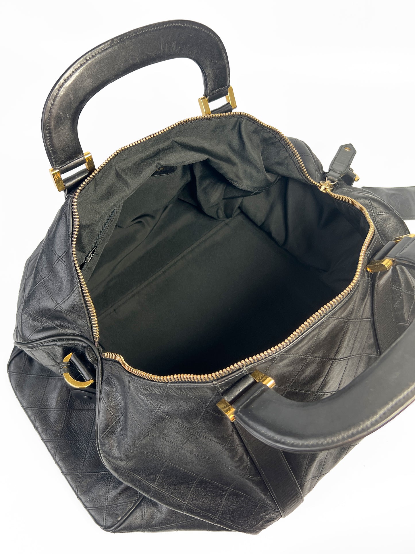 Chanel Quilted lambskin Travel Bag