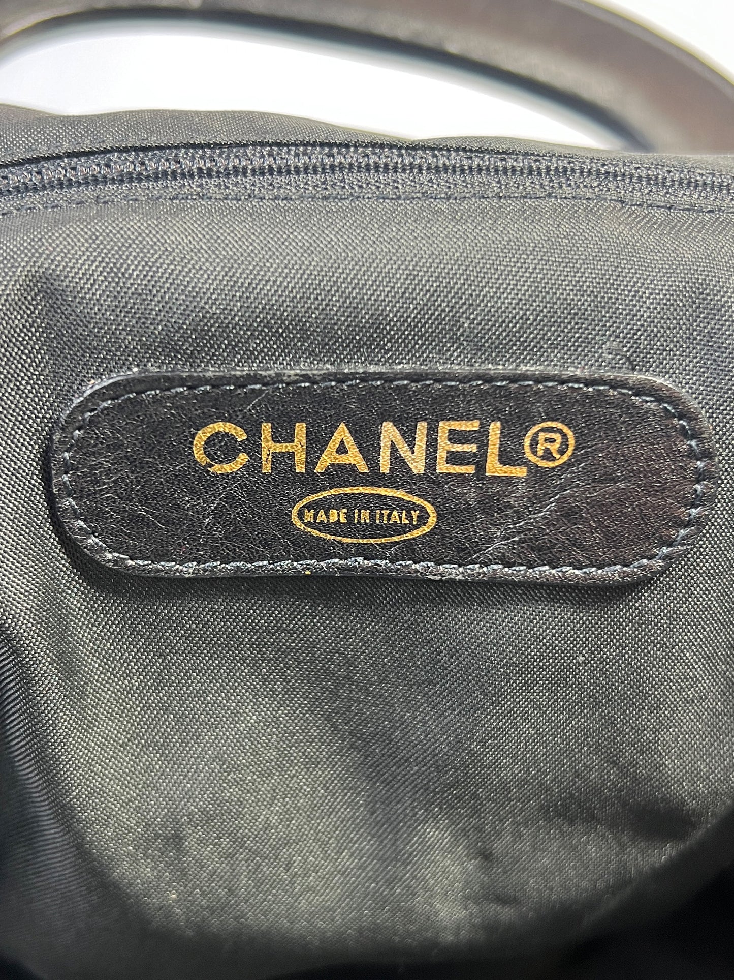 Chanel Quilted lambskin Travel Bag