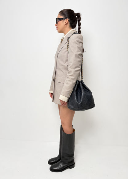 Chanel Drawstring Bucket