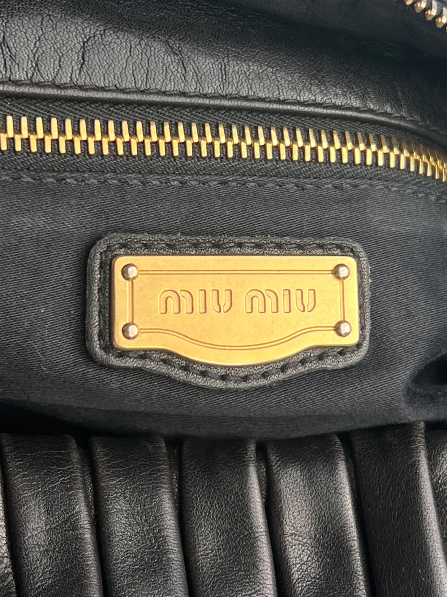 Miu Miu Plisse