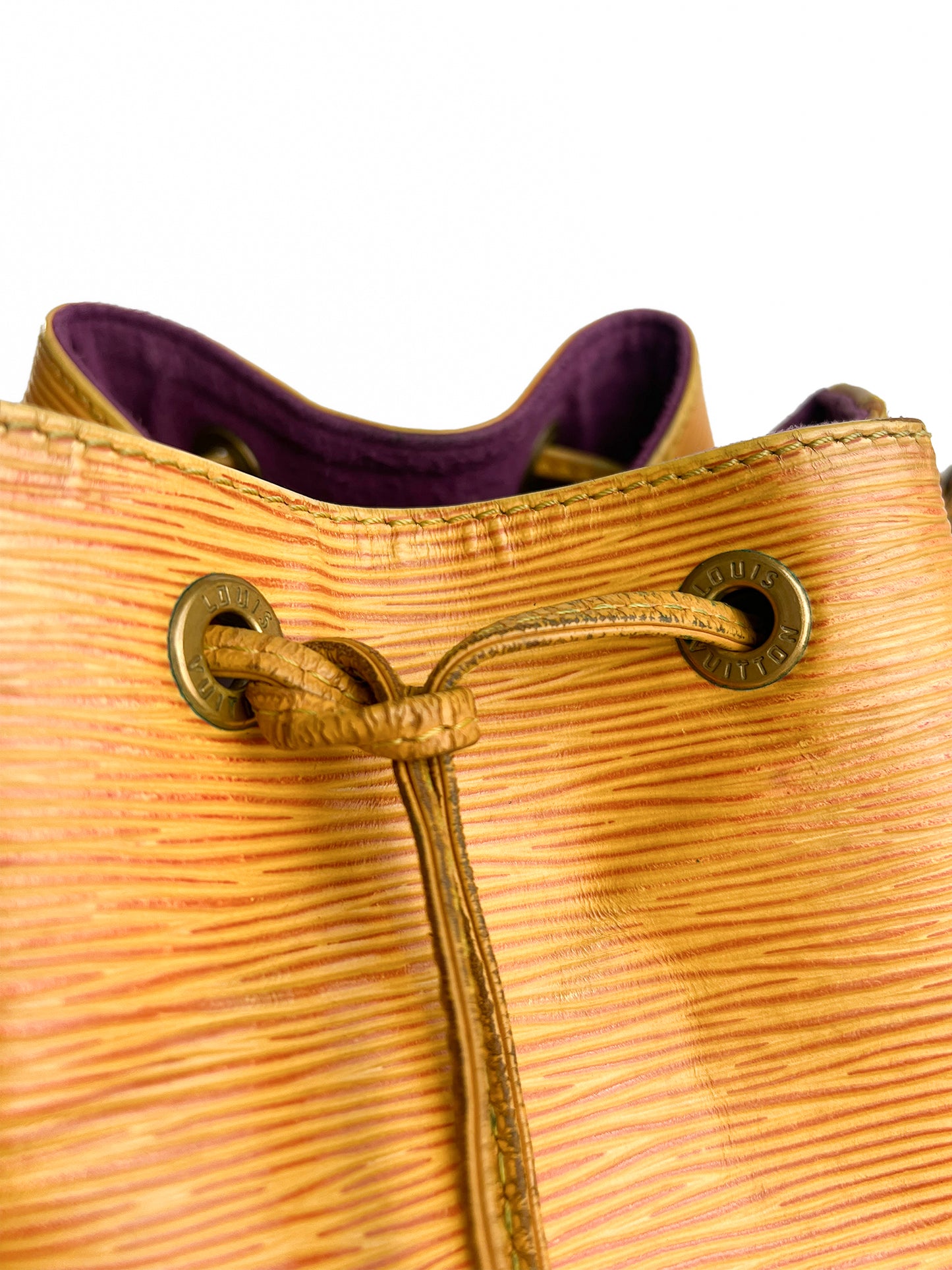 Louis Vuitton Petit Noe Yellow Epi