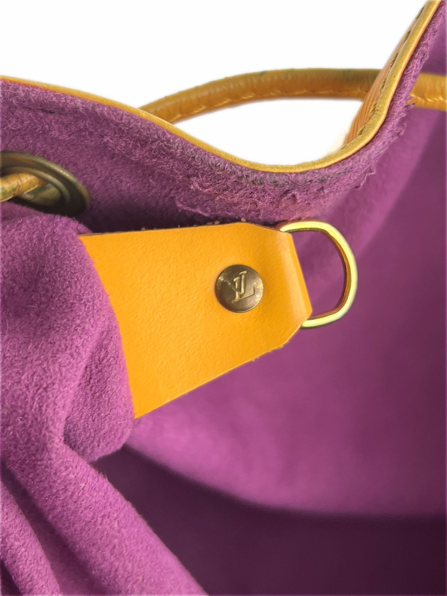 Louis Vuitton Petit Noe Yellow Epi