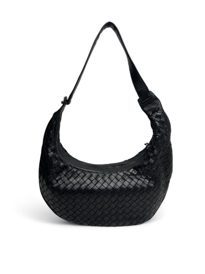 Bottega Veneta Intrecciato Halfmoon Bag