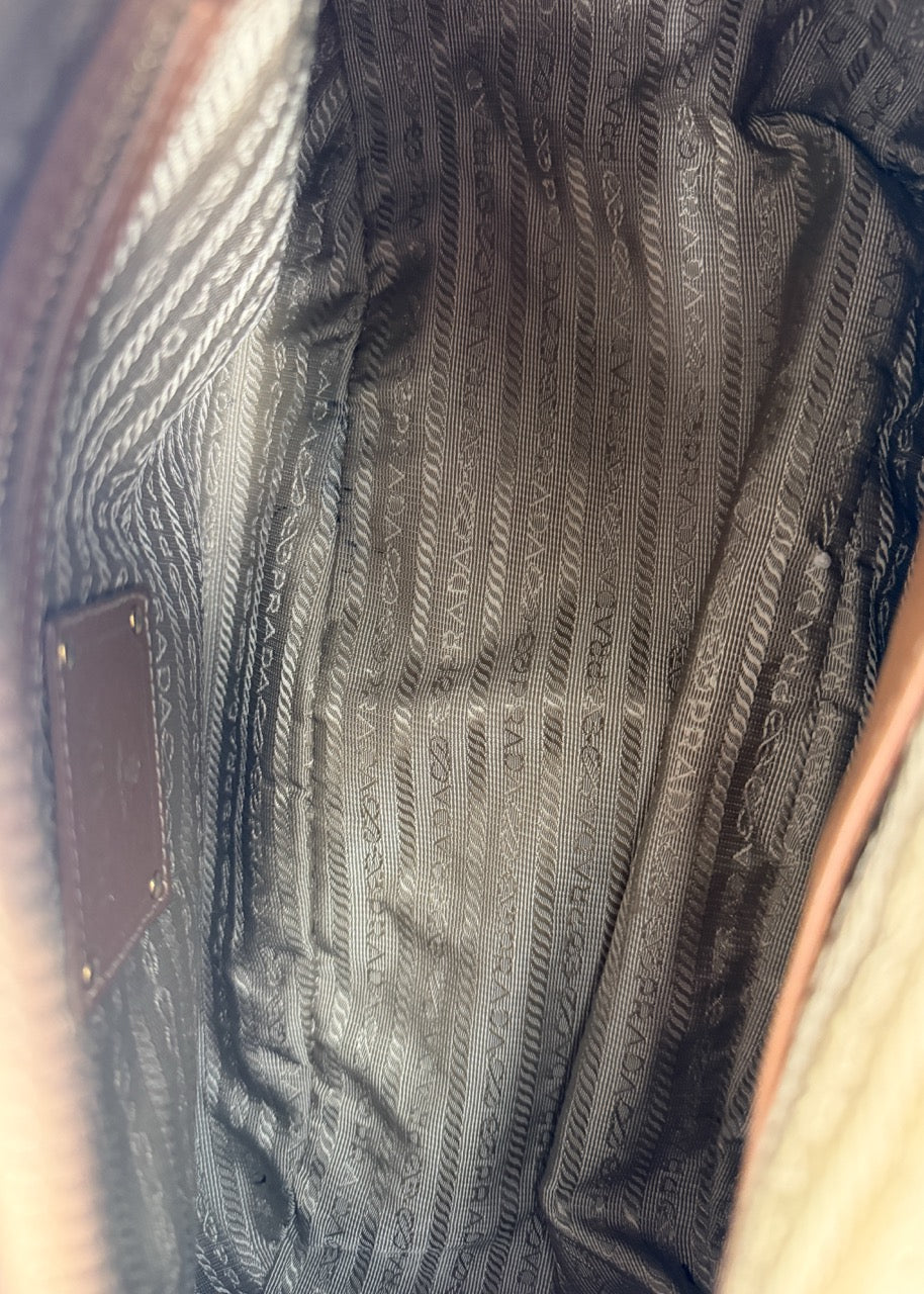 Prada Hobo Brown