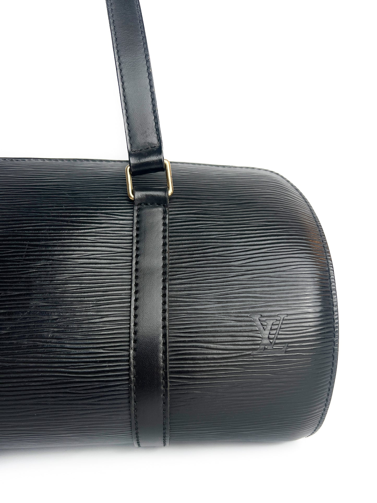 Louis Vuitton Papillon Epi Black