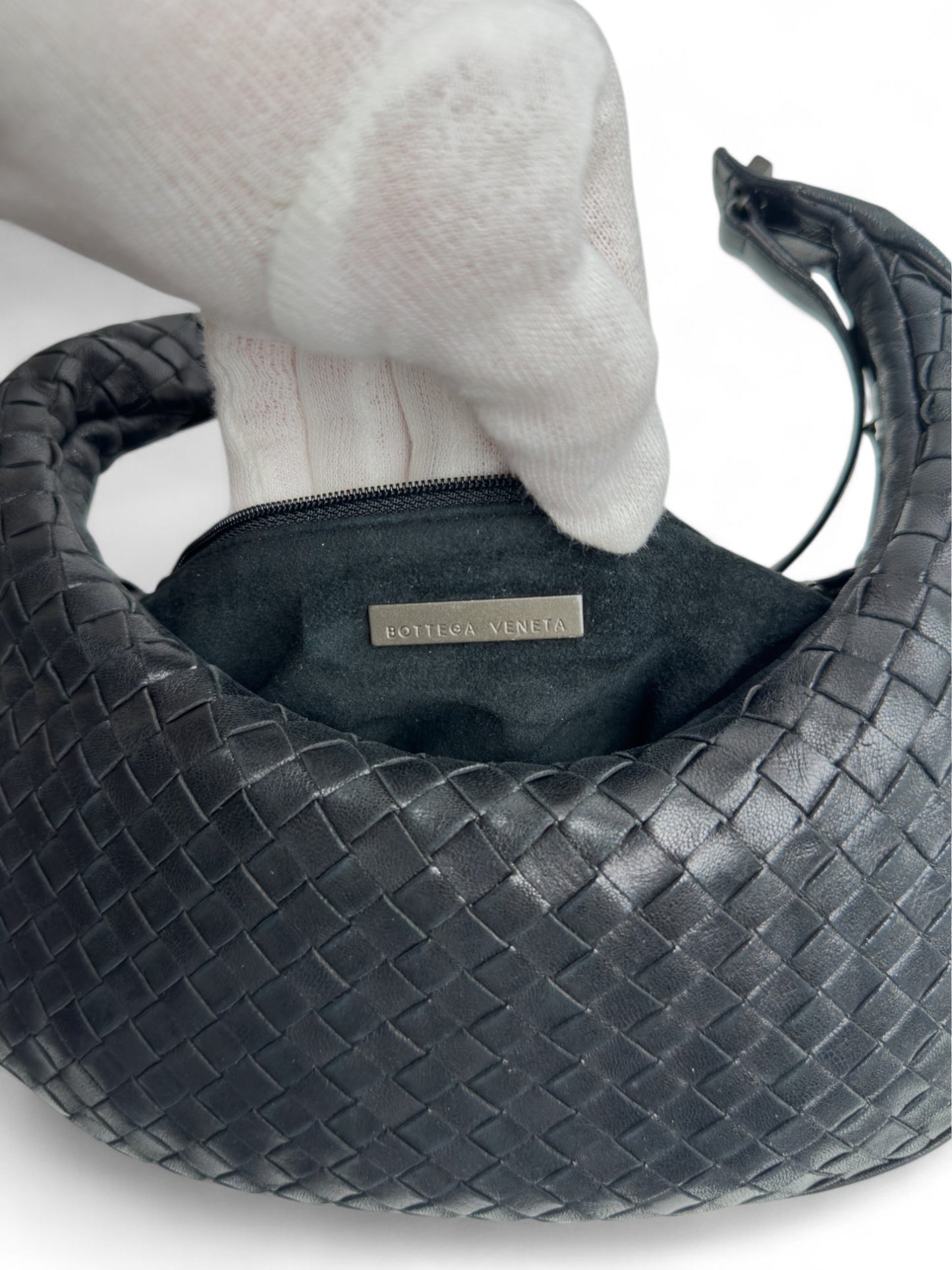 Bottega Veneta Intrecciato Halfmoon Bag