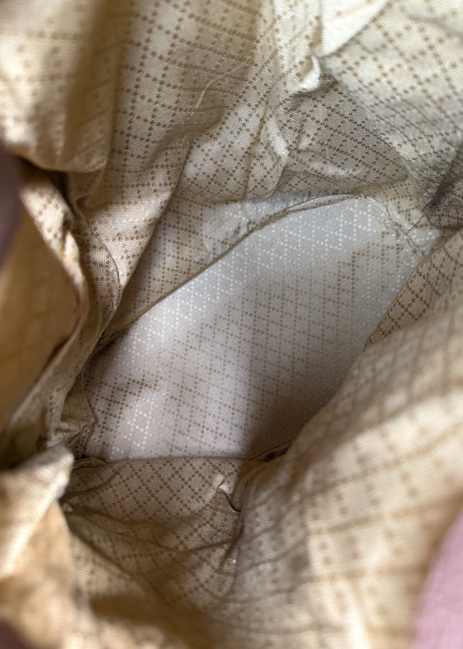 Gucci Suede Bamboo Backpack