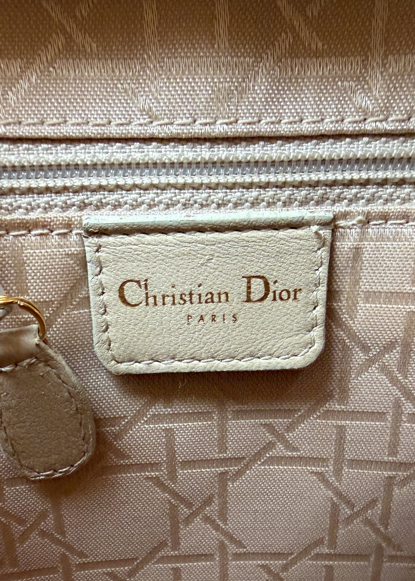 Lady Dior Large Beige