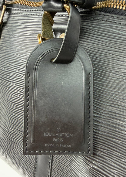 Louis Vuitton Keepal Epi Black 50