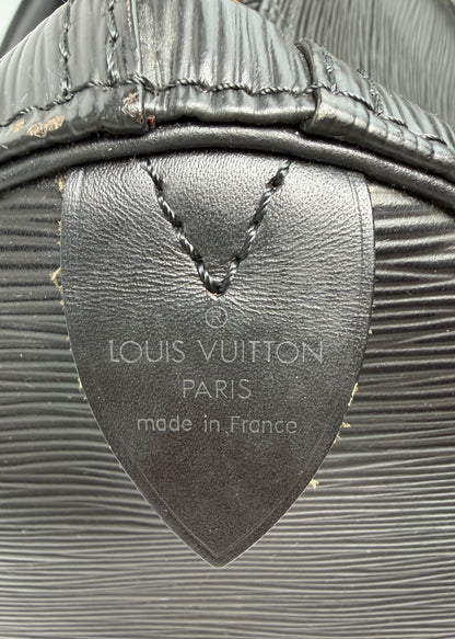 Louis Vuitton Keepal Epi Black 50