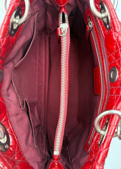 Dior soft patent leather