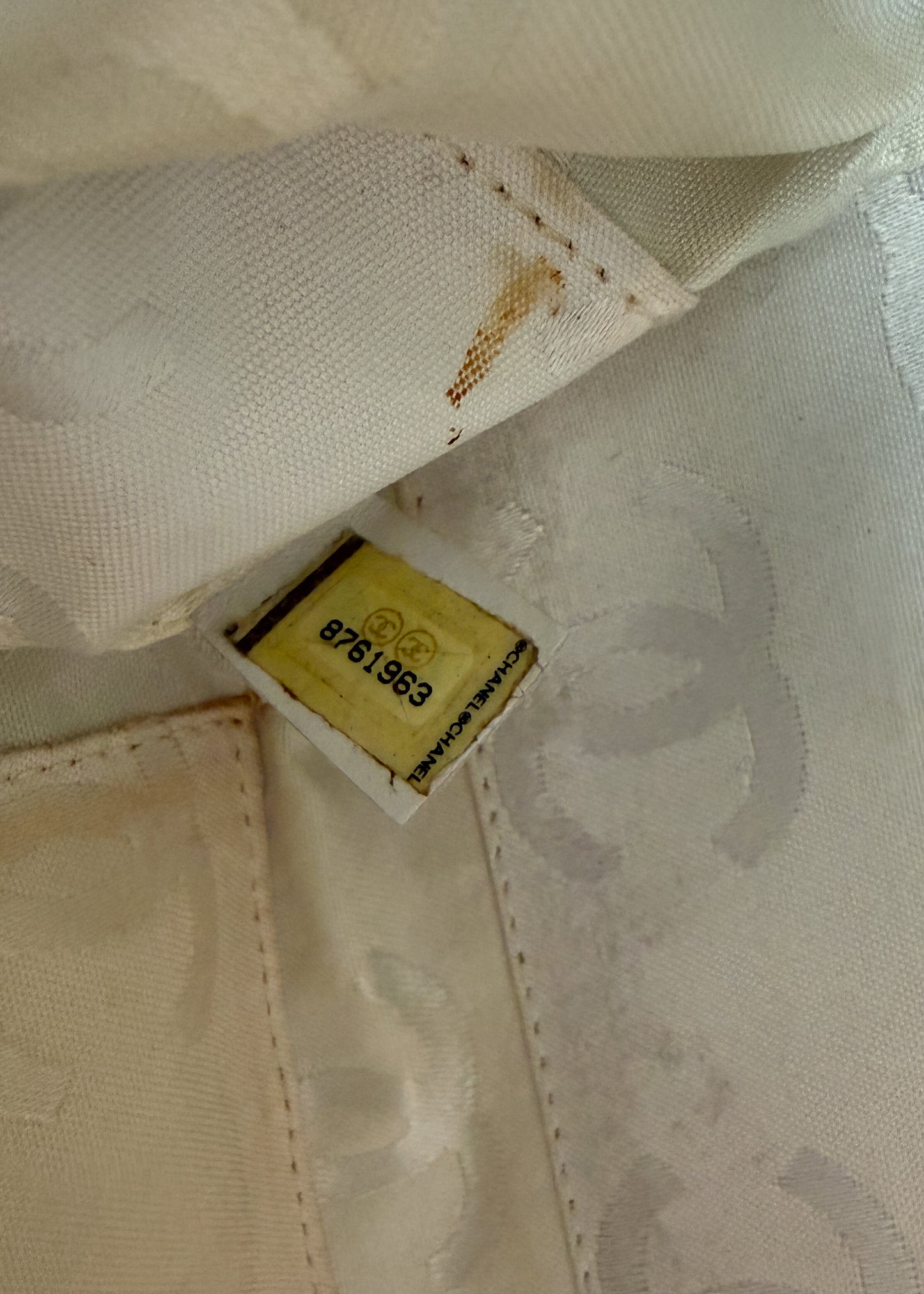 Chanel Wild Stitch White