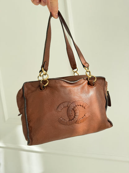 Chanel soft leather trotter