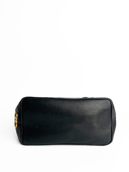 Chanel Triple CC Caviar Bucket