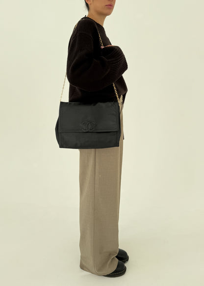 Chanel Vintage Lambskin Clutch Bag