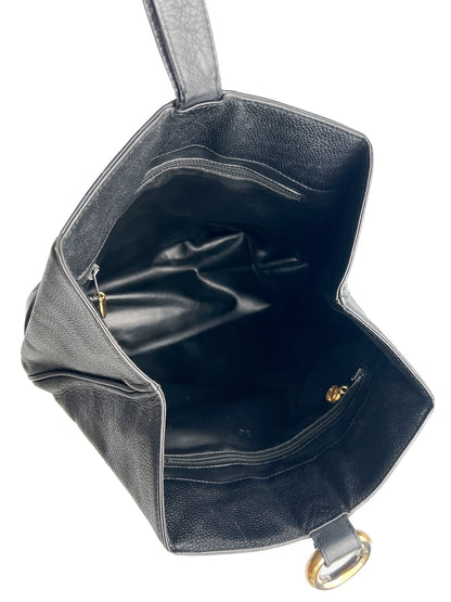 Chanel Triple CC Caviar Bucket