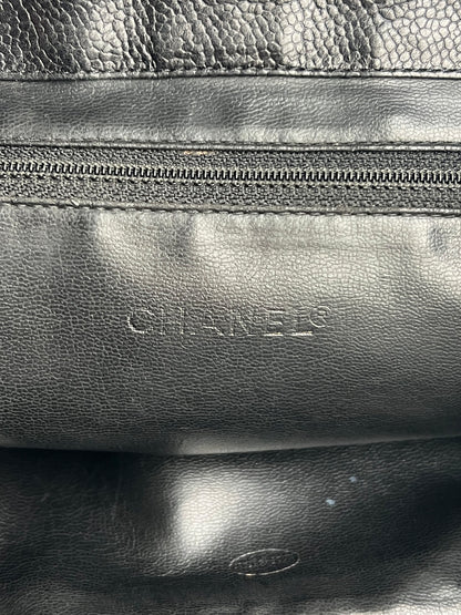 Chanel Triple CC Caviar Bucket
