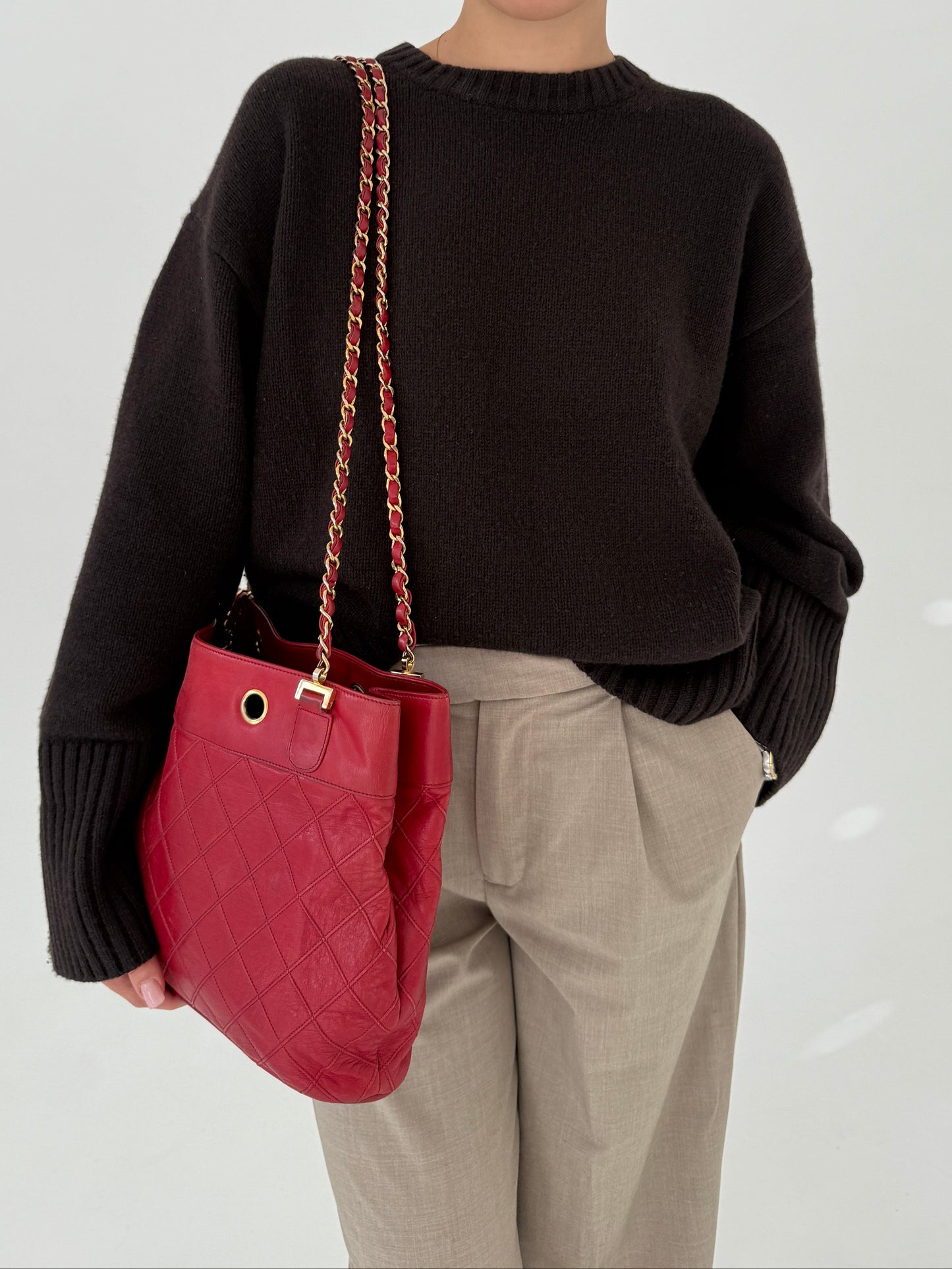 Chanel Quilted Shopping