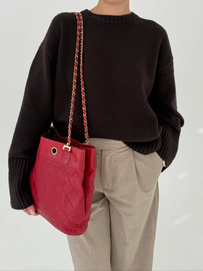 Chanel Quilted Shopping