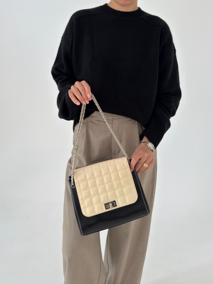 Chanel 2.55 Chocolate Bar Double Chain