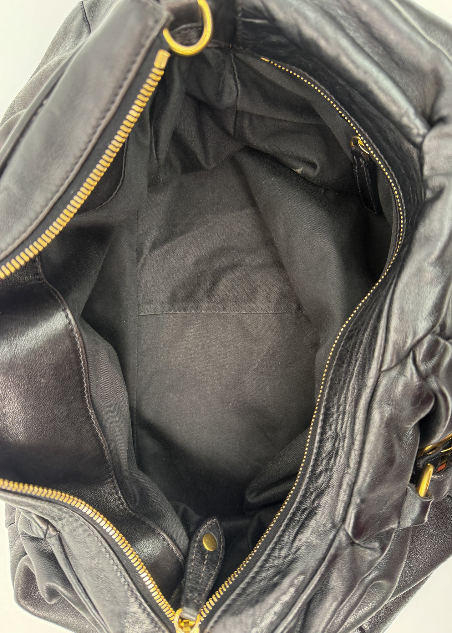 Miu Miu Black Leather