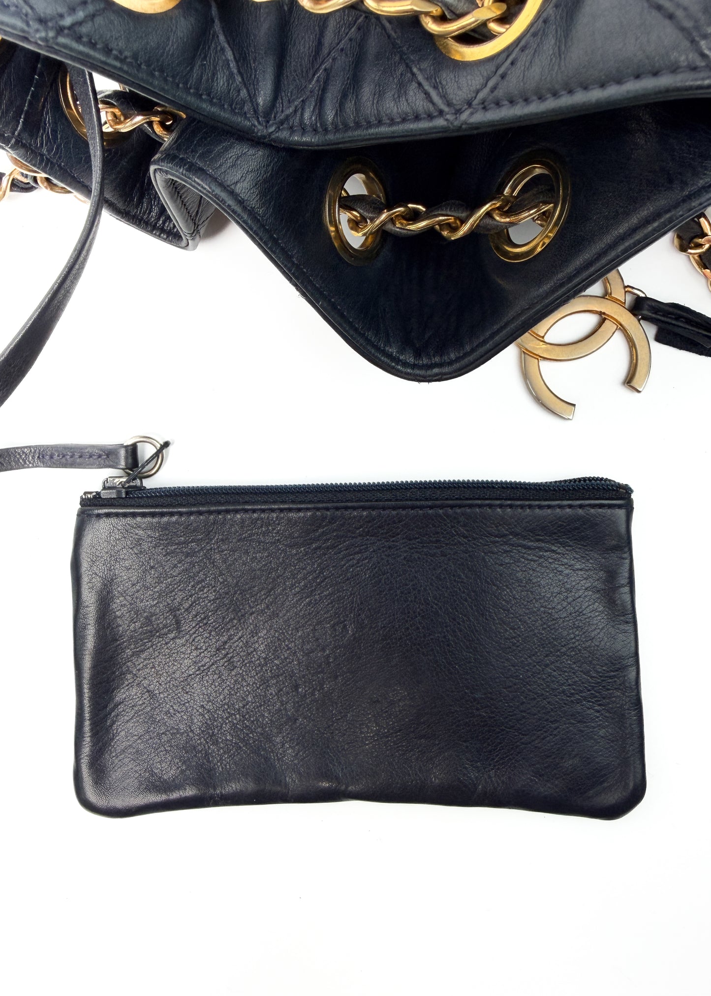 Chanel Drawstring Bucket