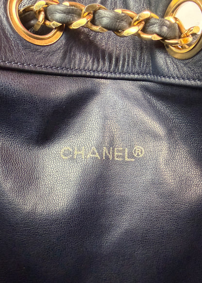 Chanel Drawstring Bucket