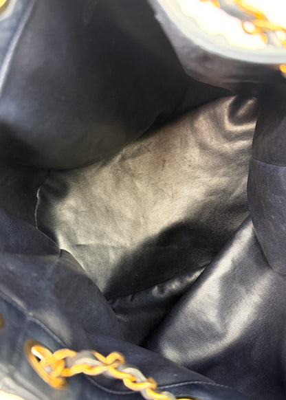 Chanel Drawstring Bucket