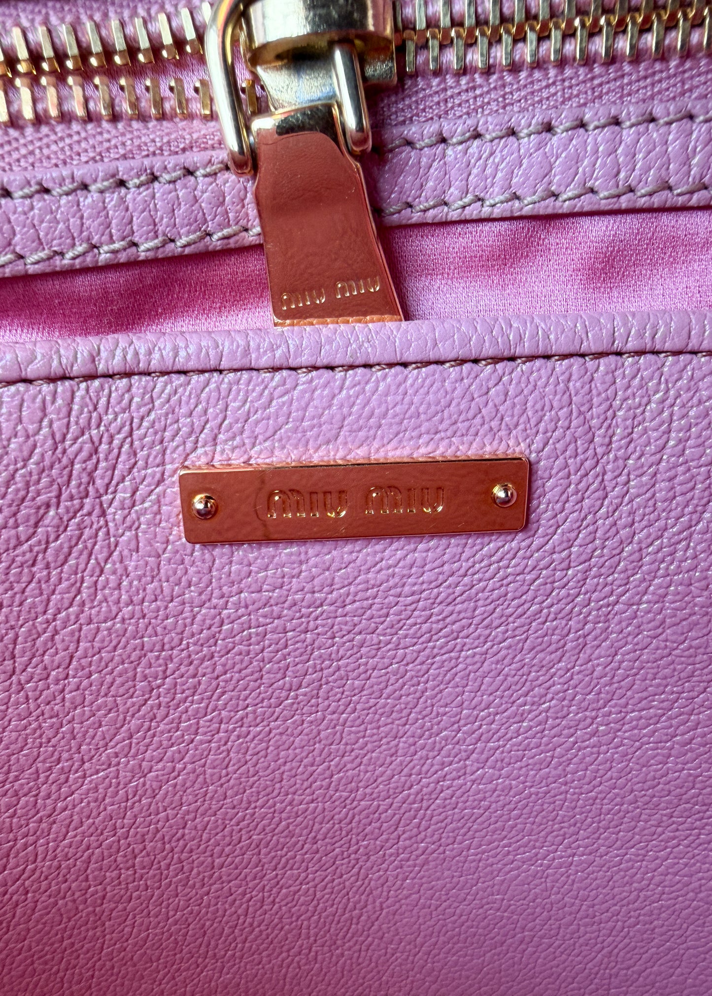 Miu Miu Tasker Pink