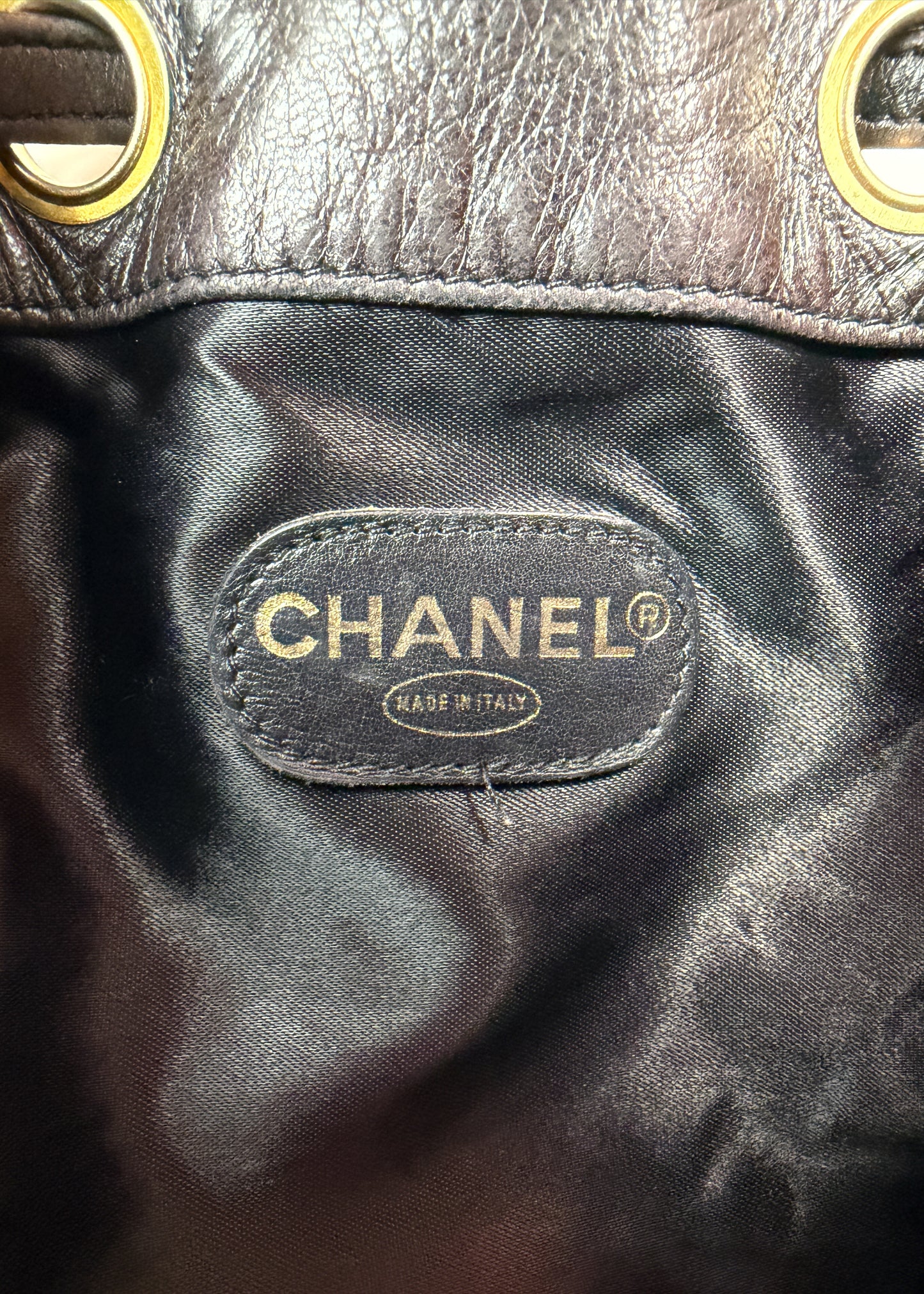Chanel Bucket CC Lambskin