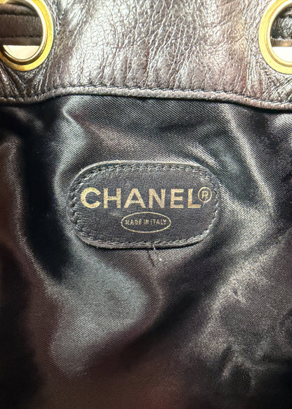 Chanel Bucket CC Lambskin