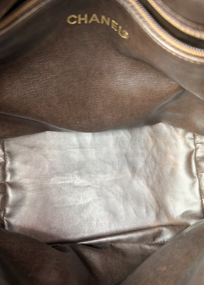 Chanel Suede Bucket