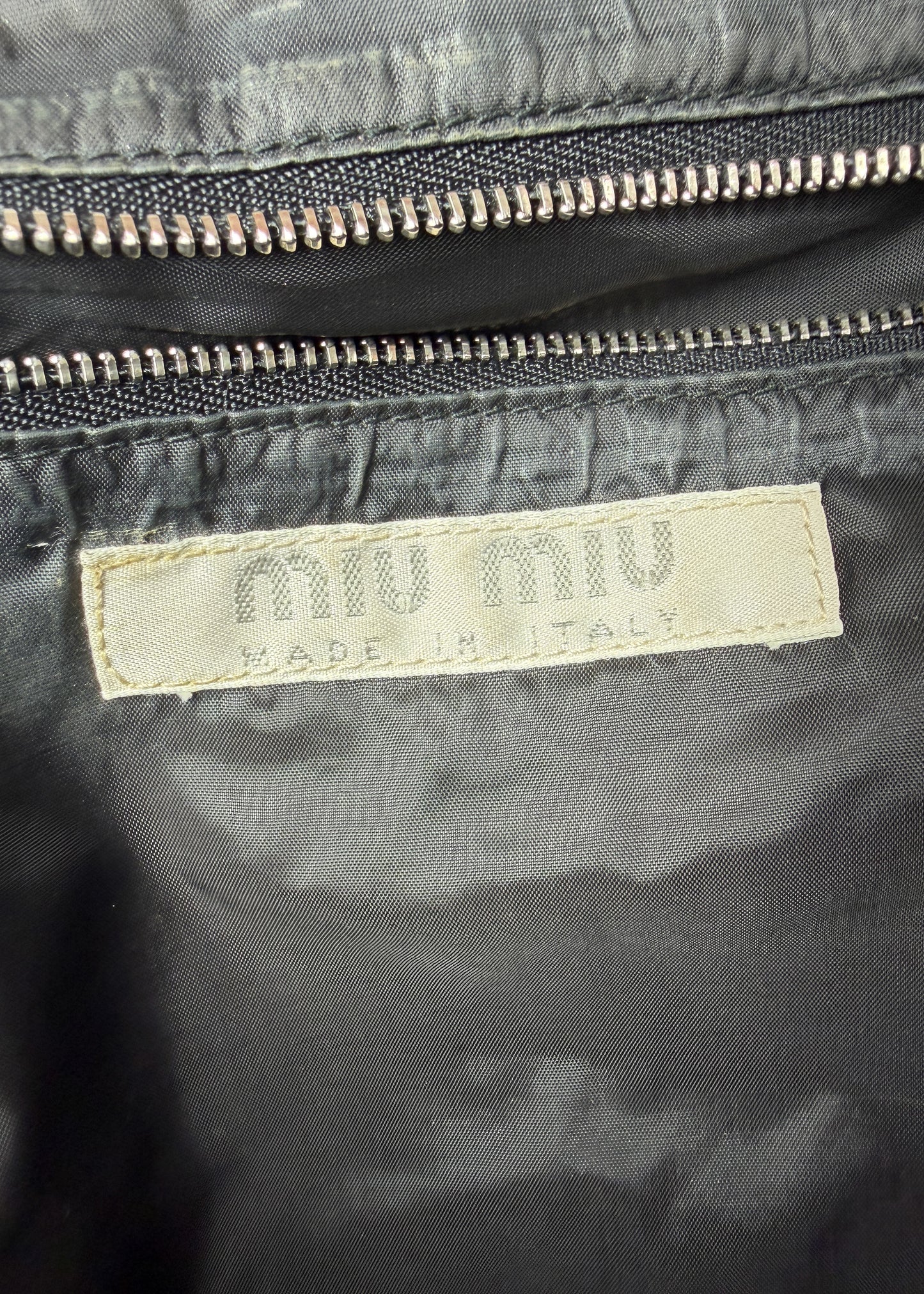 MIu Miu Lambskin Black