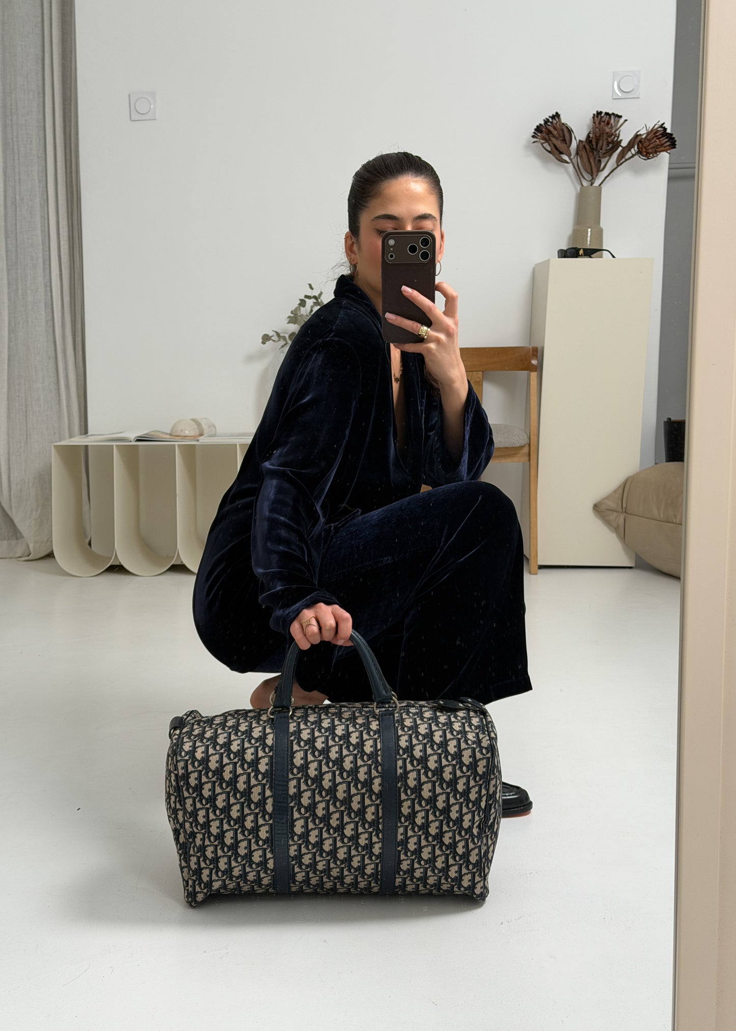 Dior Trotter Navy Blue