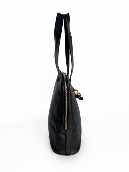 Chanel Coco Mark Tote Bag Caviar