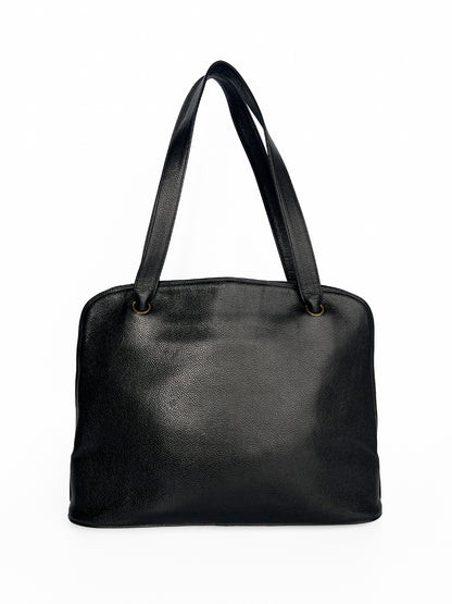 Chanel Coco Mark Tote Bag Caviar