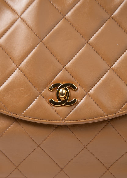 Chanel CC Quilted front pocket